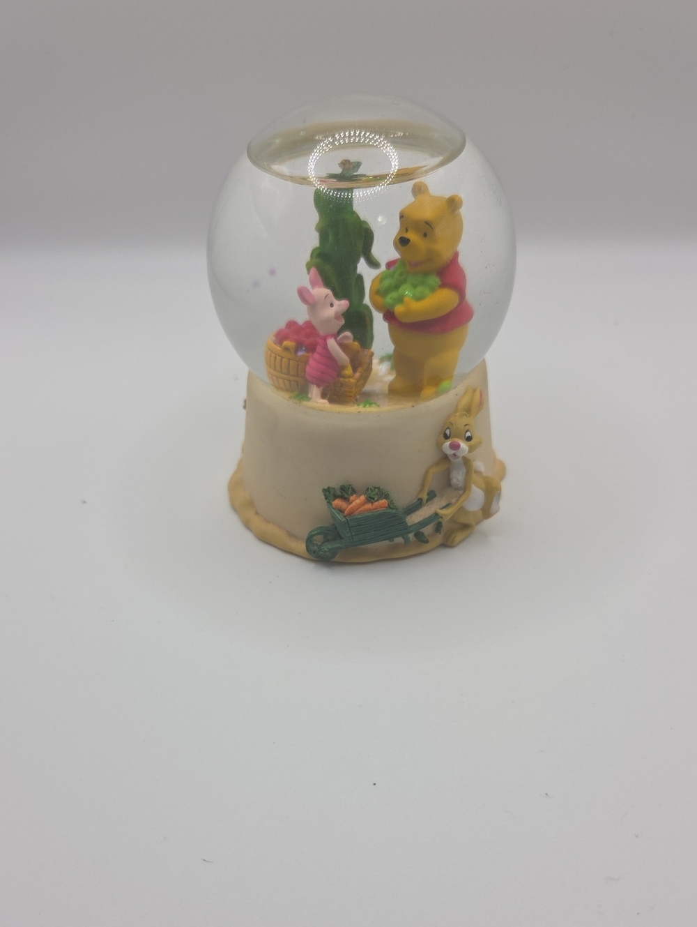 Disney Pooh and Piglet Snow Globe Toy - Yellow & Pink